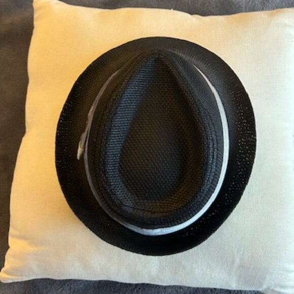 Goorin Braided Straw Fedora - Black - Picture 3 of 9